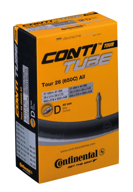 Conti Tour 26 Schlauch 26x1 3/8-1,75" 37/47-559/590 VD 40mm