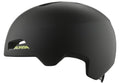 Casco de bicicleta Alpina Hackney, negro mate/amarillo fluorescente, talla 47-51