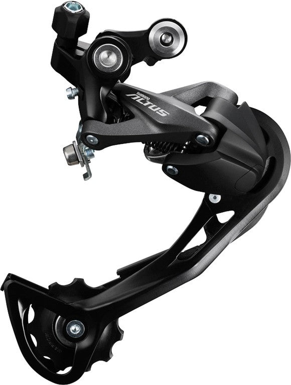 Deragl. post. Shimano Altus RD-M2000 9 vel., s. adatt., Shadow