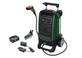 Outdoor Cleaner a batt. BOSCH Fonuts II 18V, 2.5Ah, 15l,20bar, batteria incl.