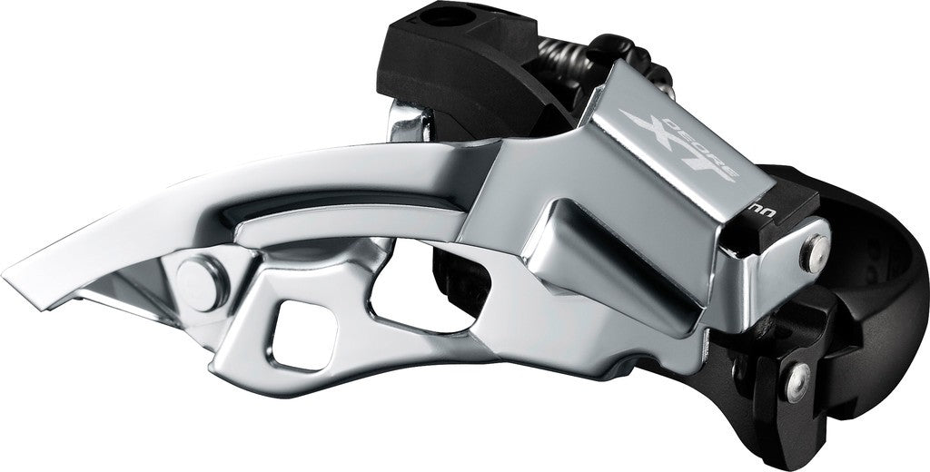 Umwerfer: Shimano XT Dual Pull FD-T8000 Top Swing, 34,9 mm, 63–66°, 3x10-fach, Low-C