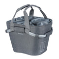 Borsa City Basil Classic CarryAll Front grey mel, 28x37x25,5cm, 15l, s.supporto