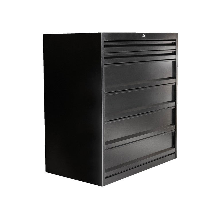 Armario con cajones de alta resistencia Unior, negro, 991HD-BLACK