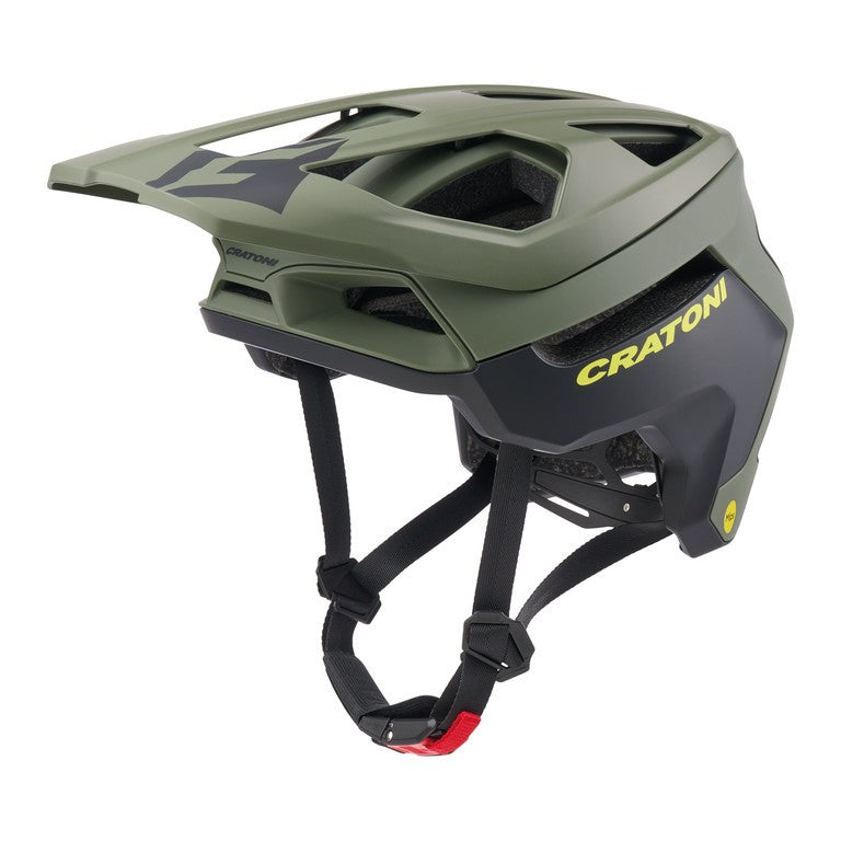 Casco bici Cratoni MadFlex MIPS RECCO oliva opaco, t. M/L (58-61cm)