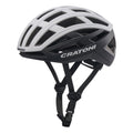 Casco bici Cratoni C-Airlite bianco-nero opaco,t.M/L (56-58 cm)