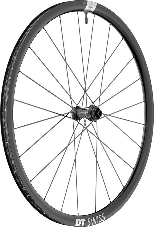 RA DT Swiss E 1800 Spline 30 DB 28"/22 alluminio, nero, CL,100/12mm TA