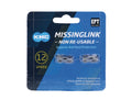 Missinglink KMC 12NR EPT 2 Stück für 5,65-mm-Ketten, 12-fach, silber