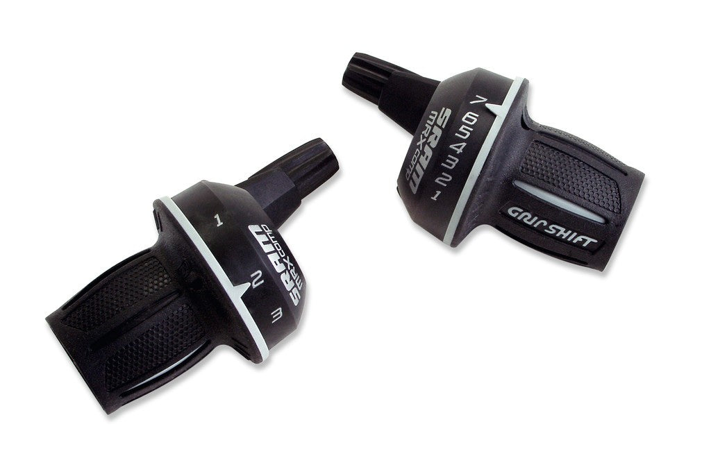 Cambio twist SRAM MRX Comp 1:2 dx, 7vel, nero