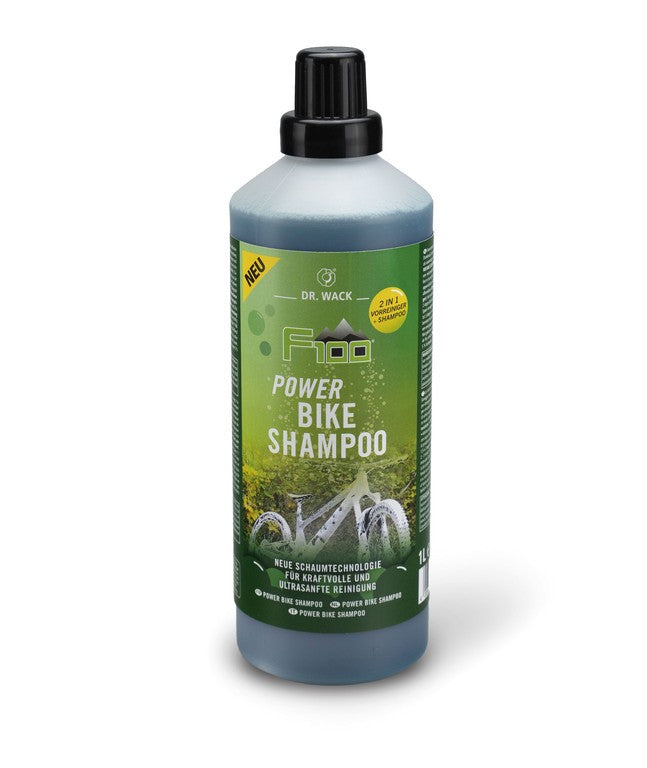 Power Bike Shampoo F100 1 l, pre-detergente e shampoo 2in1