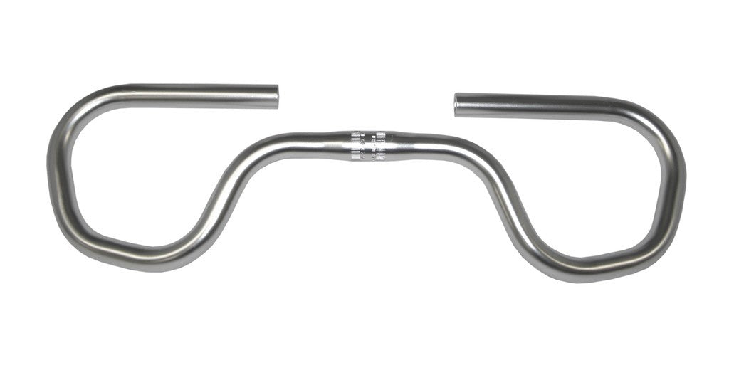 Ergotec Contest Damenlenker Ø 25,4 mm, 550 mm, 0°, silber, Aluminium