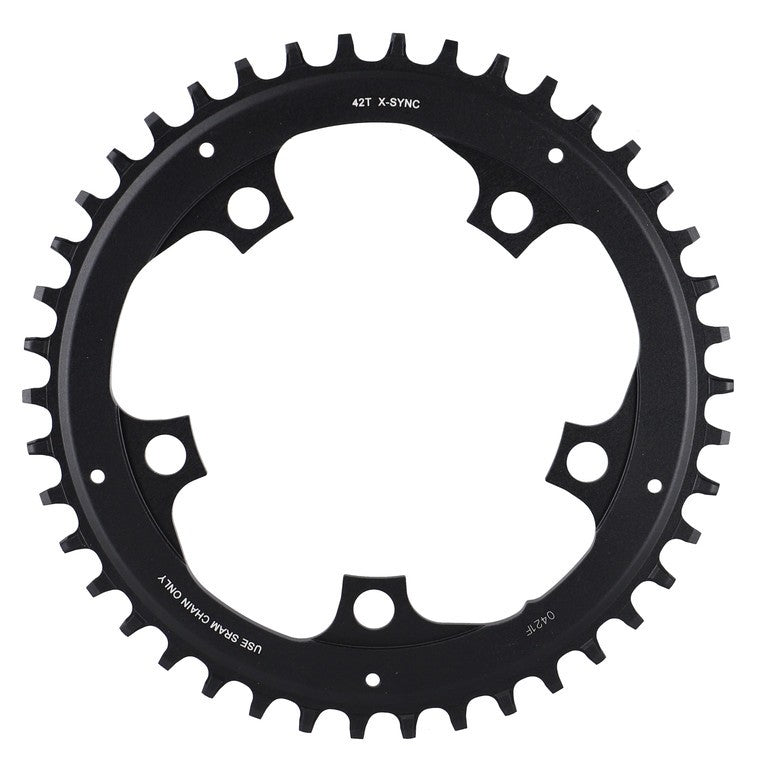 Sram X-Sync 110BCD GuardComp 11.6218.051.000 Kettenblatt, schwarz, 42 Zähne, Alu, 11-fach.