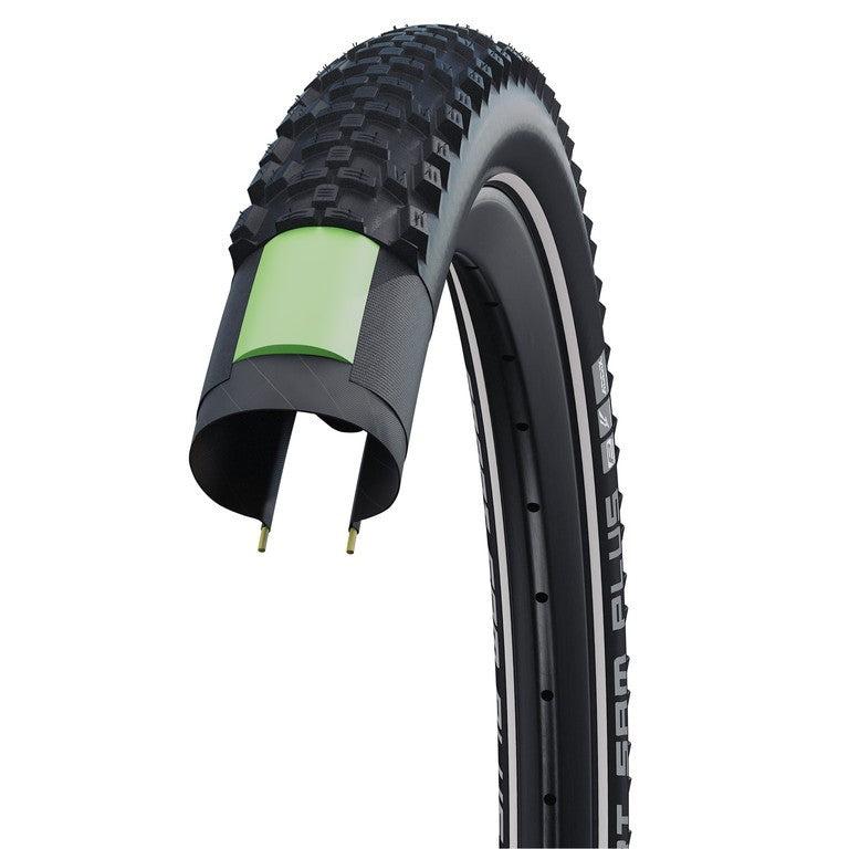 SCHWALBE SMART SAM PLUS Perf DD 27.5x2.10 (54 - 584) black reflex E-50 ADDIX