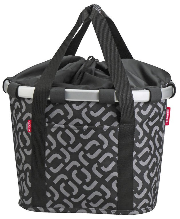 Borsa City KLICKfix Bikebasket signature black, 35x28x26cm,15l, 800g