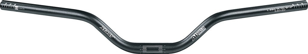 Barra elevadora Ergotec 70/25,4 Ø 25,4 mm, 700 mm, 12°, aluminio, negra