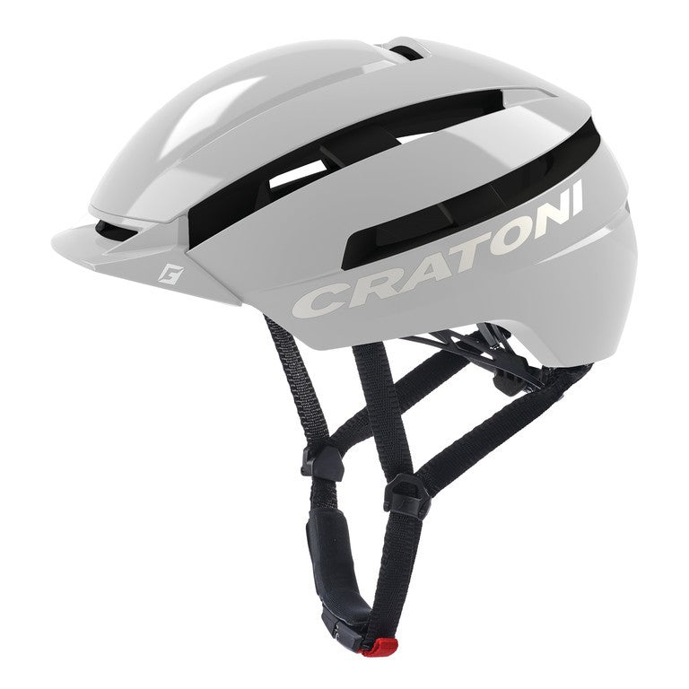Casco bici Cratoni C-Loom 2.0 (City) t. M/L (58-61cm) silverfrost lucido