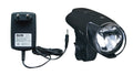 Luz LED b&amp;m Ixon IQ Premium a batería, 80 Lux, con soporte para manillar