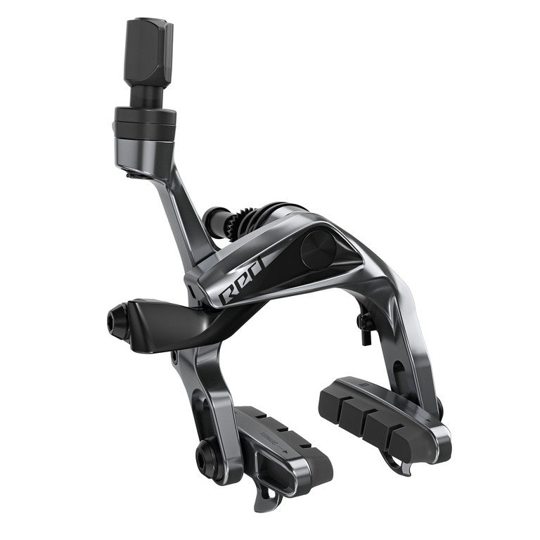 Freno de llanta SRAM Red D1 Nut RA, gris, carbono/acc, 16 mm, con pastilla.