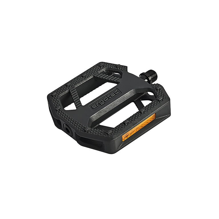 Pedale MTB Ergotec EP-M nr, 9/16", 103x100mm, con riflettori