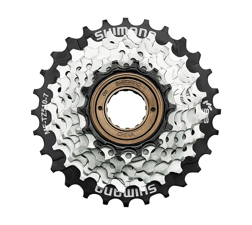 Shimano MFTZ510 7-Gang-Freilaufritzel mit 14-16-18-20-22-24-28 Zähnen