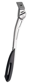 Cavalletto laterale Pletscher Esge Zoom argento, 26-29", regolabile, primo mont.