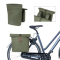 Borsa doppia Basil City moss green, 12x29x30 cm, 28-32l