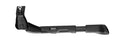 Cavalletto laterale Ursus King Evo nero,24-28",all,regolabile,primo mont.