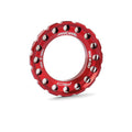 Dado di chiusura Miche Centerlock per ø27mm, rosso, alluminio, acciaio