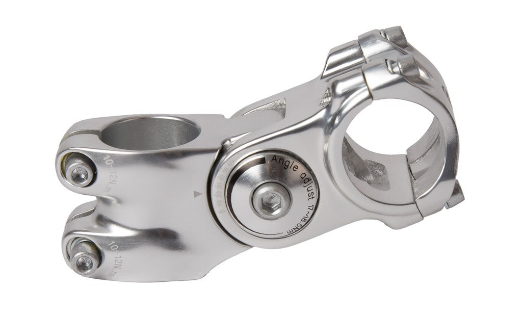 Att. man. A-Head Ergotec Octopus 2 1 1/8", Ø 31,8mm, 75mm, -0/+60°,arg.pol.