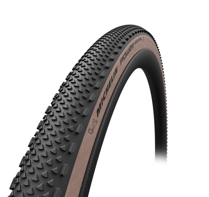 Neumático plegable Michelin Power Gravel de 28", 700x47C, 47-622 TS TLR, n.º/clases