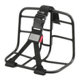 KLICKfix Vario Rack Sport Gepäckträger, schwarz, Lenkerbefestigung, mit Gurt
