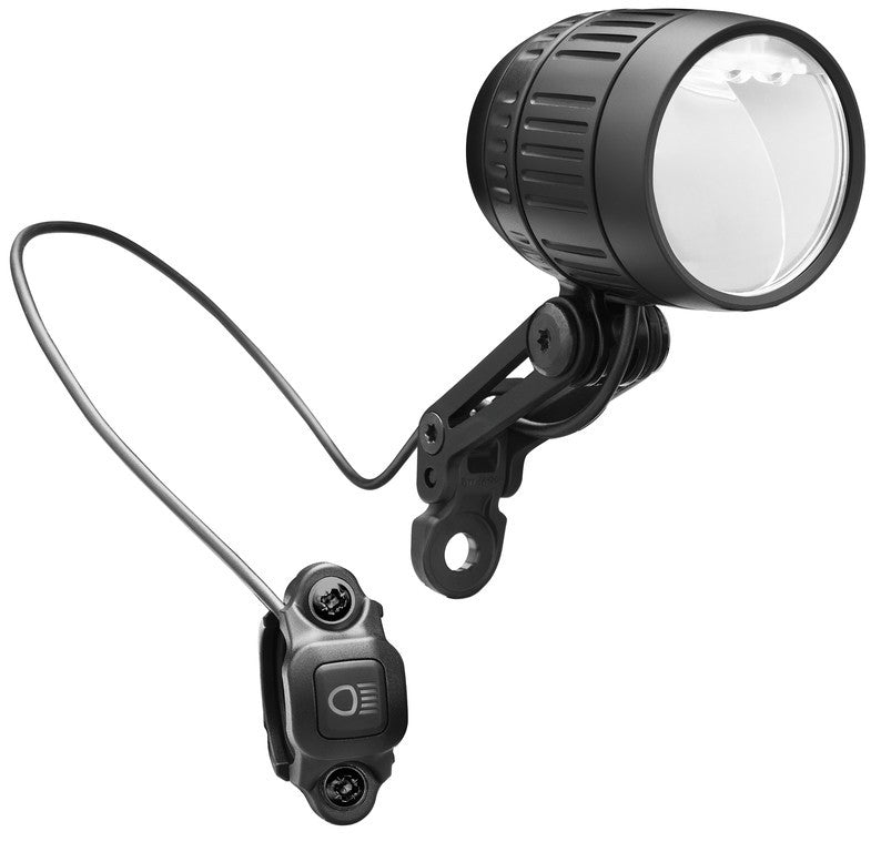 b&amp;m IQ-XM E LED-Fernlicht 120/170 Lux, schwarz, für E-Bikes