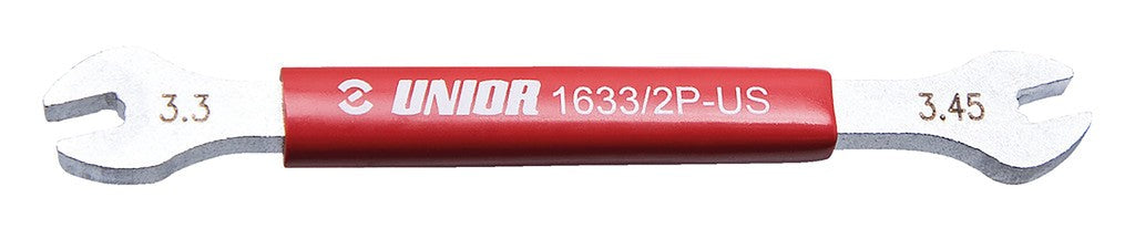Chiave per raggi doppia Unior 3,3 e 3,45mm, 1633/2P-US