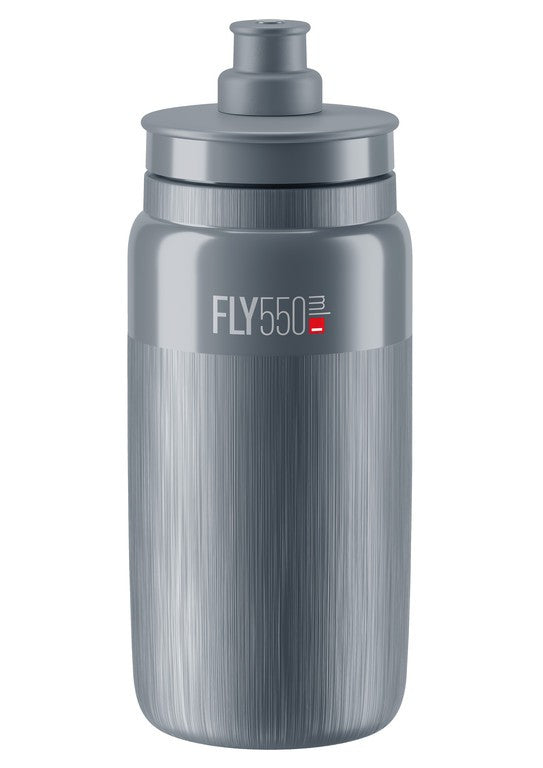 Borraccia Elite Fly Tex 550ml, grigio