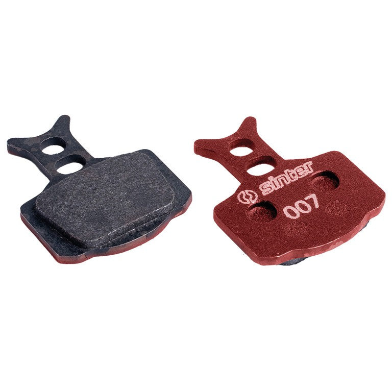 Pastillas de disco sinterizadas 007 Fórmula orgánica, MTB Standard, rojas, UDV=25 uds.
