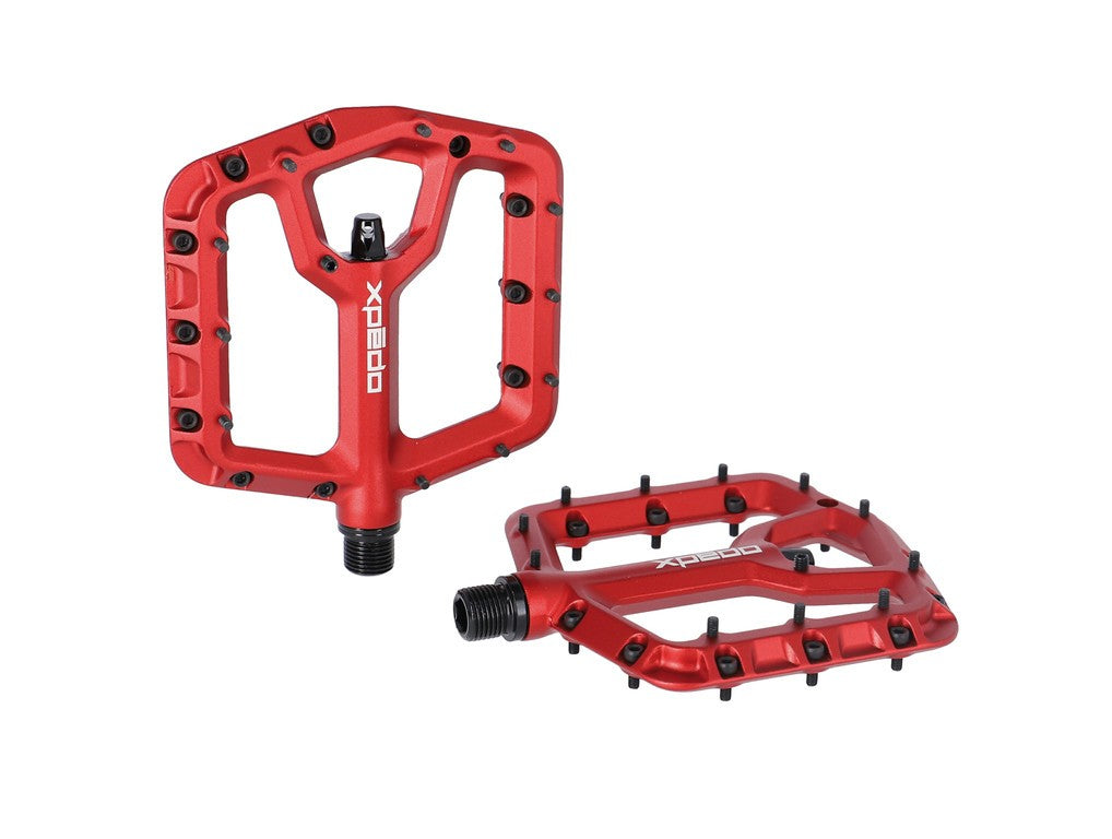 Pedale Xpedo TRIDENT rosso, 9/16", platform