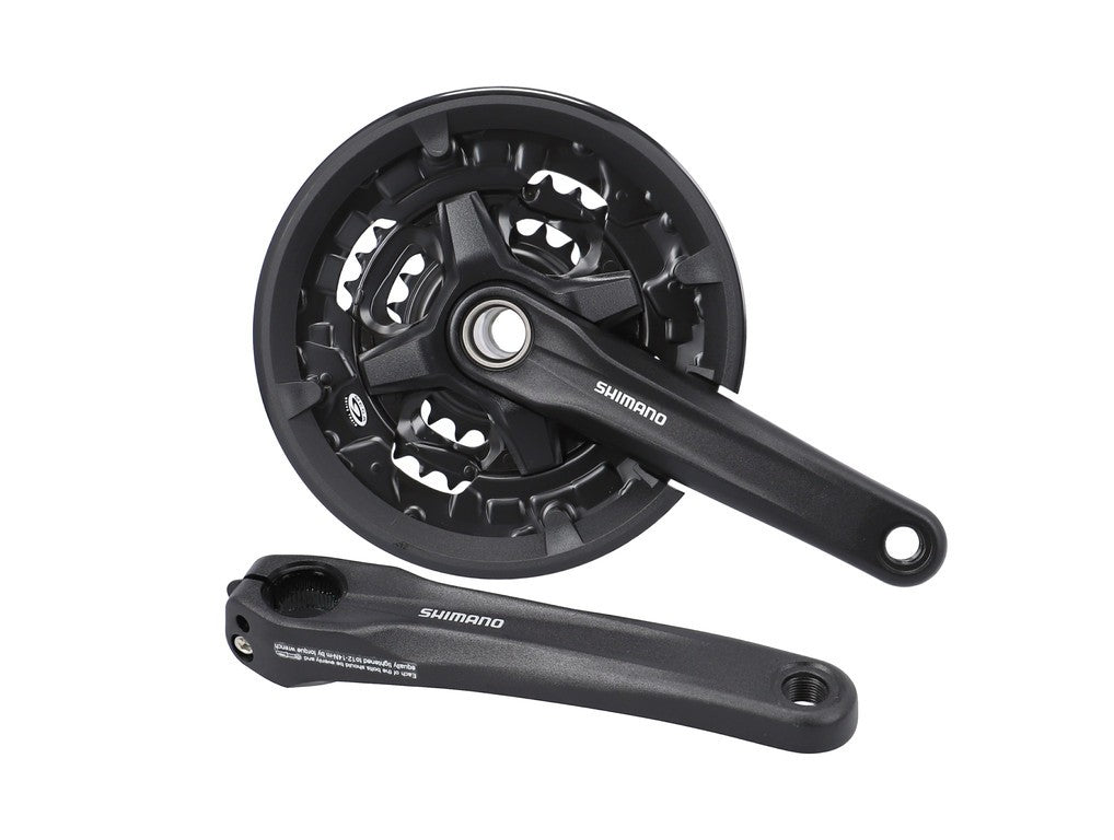 Guarnitura Shimano FC-MT210-3 9v, 44/32/22d.,175mm,nr,c.parac.,a.fiss.