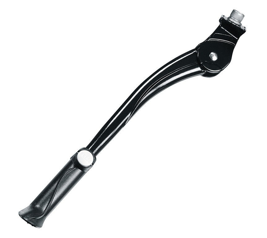 Caballete lateral Ergotec Comfort negro, 26-28", todos ellos ajustables, primer montaje.