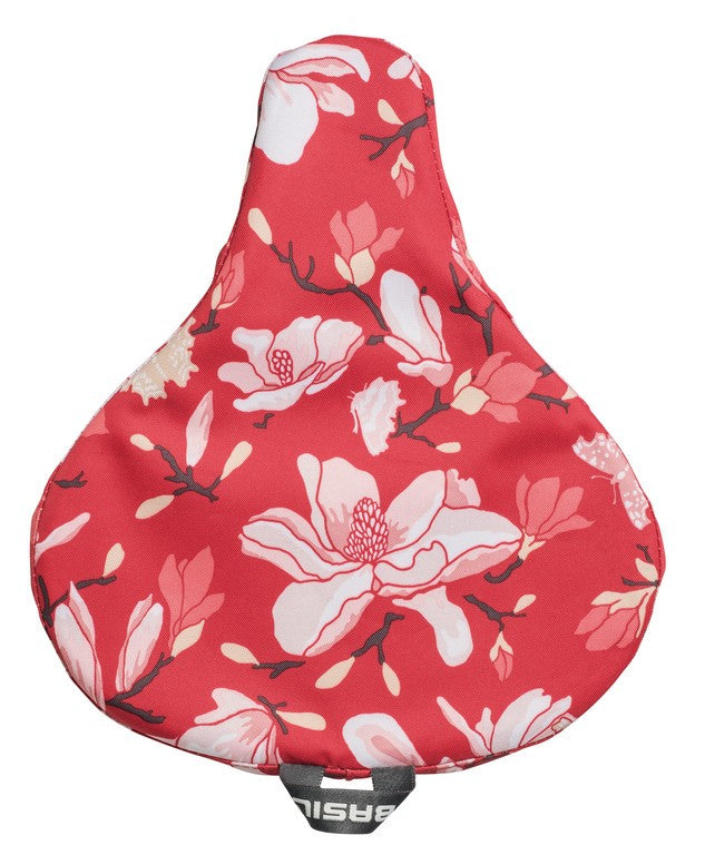 Funda de asiento Basil Magnolia roja con caca, 150 x 70 x 80 mm, poliéster